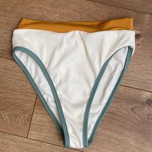 Lspace French High waisted bikini bottoms